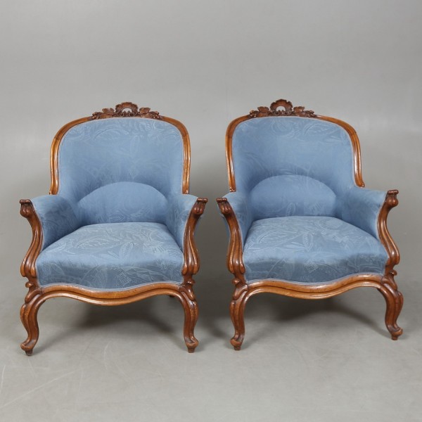 Neo-Rococo stil foteliai