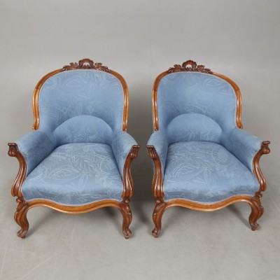 Neo-Rococo stil foteliai