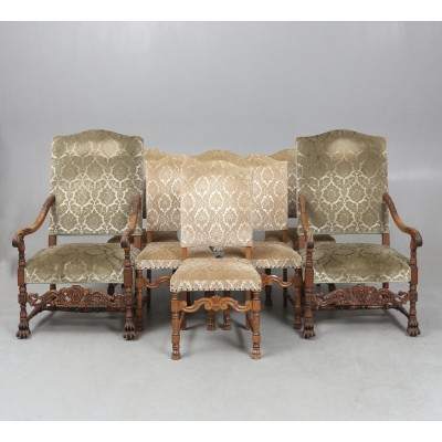 Baroko elegancijos klasika! - ąžuolinis komplektas Baroko elegancijos klasika! - ąžuolinis komplektas