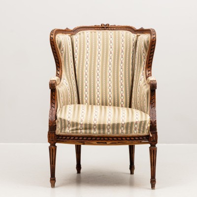 Louis XV stiliaus fotelis (Bergerė)