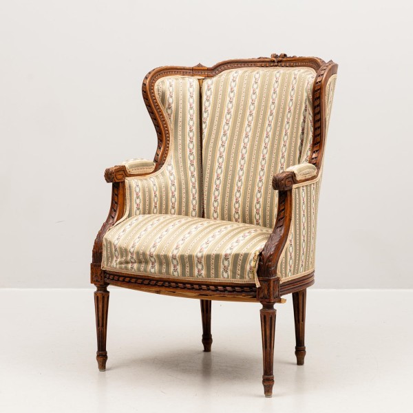 Louis XV stiliaus fotelis (Bergerė)