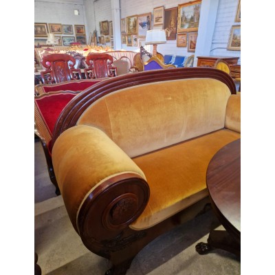 Originalus Biedermeier stiliaus komplektas XIX-XXa sandūra
