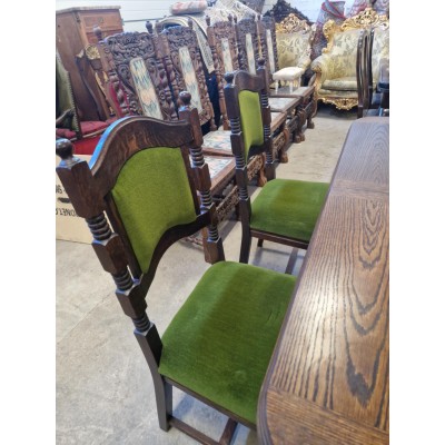 Oak dining set