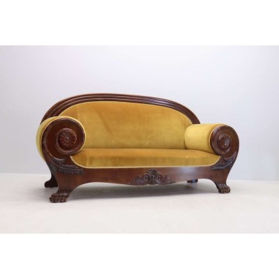 Originalus Biedermeier stiliaus komplektas XIX-XXa sandūra