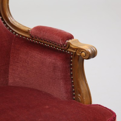Louis XV stiliaus foteliai (2 vnt.) Louis XV stiliaus foteliai (2 vnt.)