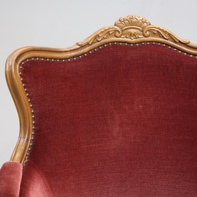 Louis XV stiliaus foteliai (2 vnt.) Louis XV stiliaus foteliai (2 vnt.)