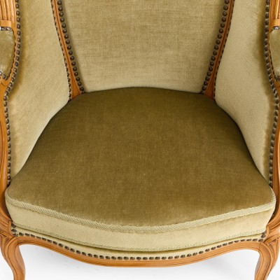 Elegantiškas Louis XV stiliaus fotelis Elegantiškas Louis XV stiliaus fotelis