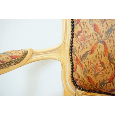 Rococo style armchairs