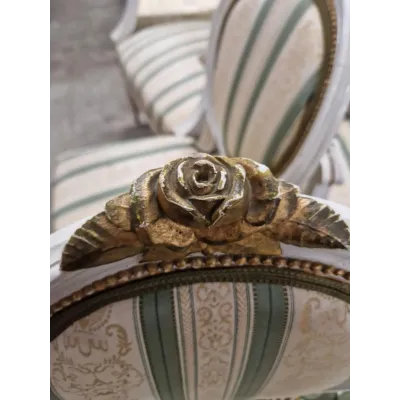 Rococo style living room set