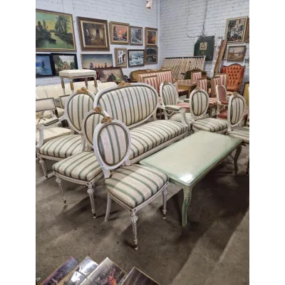 Rococo style living room set