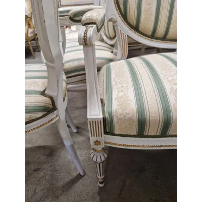 Rococo style living room set