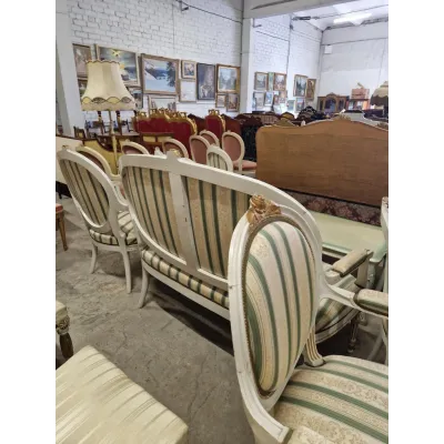 Rococo style living room set