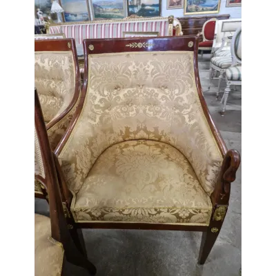 Prabangus "Empire" stiliaus svetainės komplektas