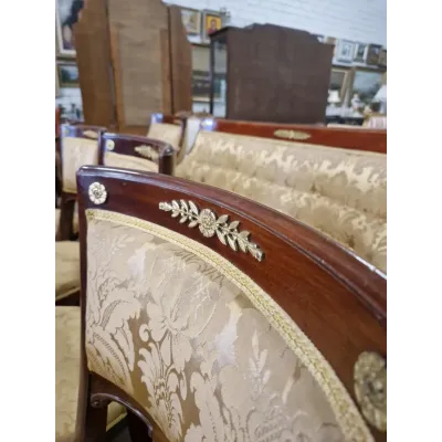 Prabangus "Empire" stiliaus svetainės komplektas