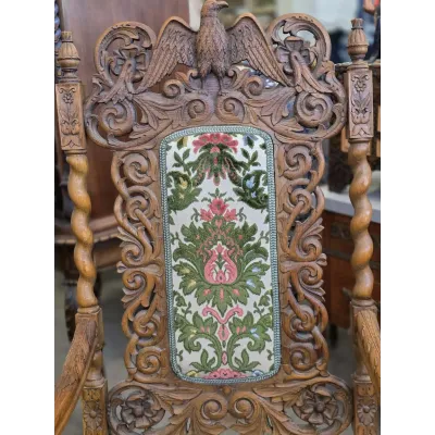 Baroque style armchairs (2 pieces)