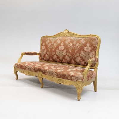 Luxurious Rococo style sofa