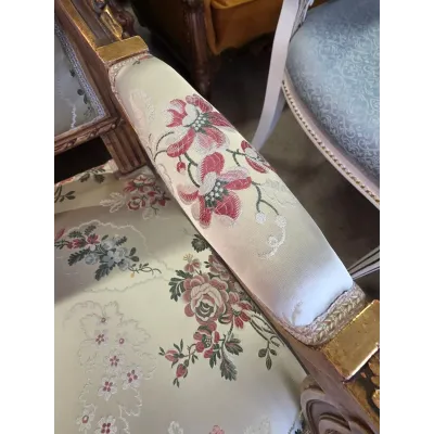 Išskirtinis LOUIS XVI stiliaus svetainės komplektas