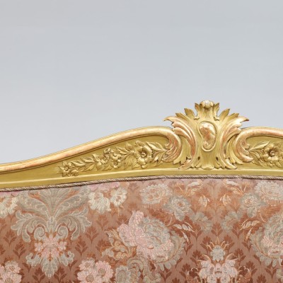 Luxurious Rococo style sofa
