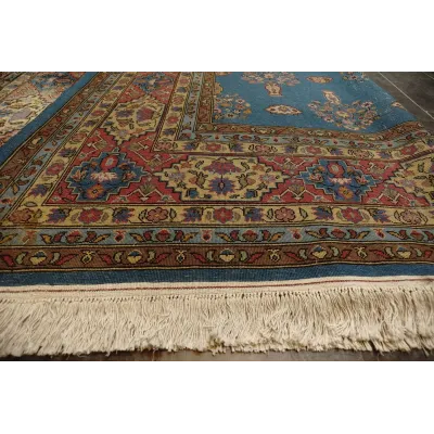 Didžiulis rankų darbo Tabriz rašto kilimas  405 × 288 cm