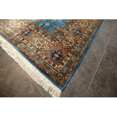 Didžiulis rankų darbo Tabriz rašto kilimas  405 × 288 cm