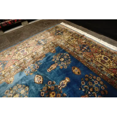 Didžiulis rankų darbo Tabriz rašto kilimas  405 × 288 cm