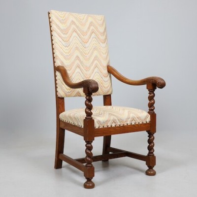 Baroque style armchairs