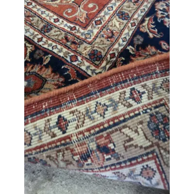 Didelis rankų darbo „Tabriz“ stiliaus kilimas 307 × 250 cm