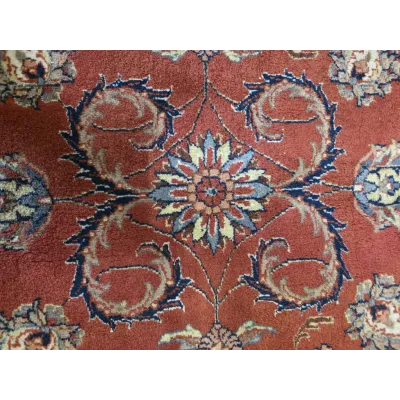 Didelis rankų darbo „Tabriz“ stiliaus kilimas 307 × 250 cm
