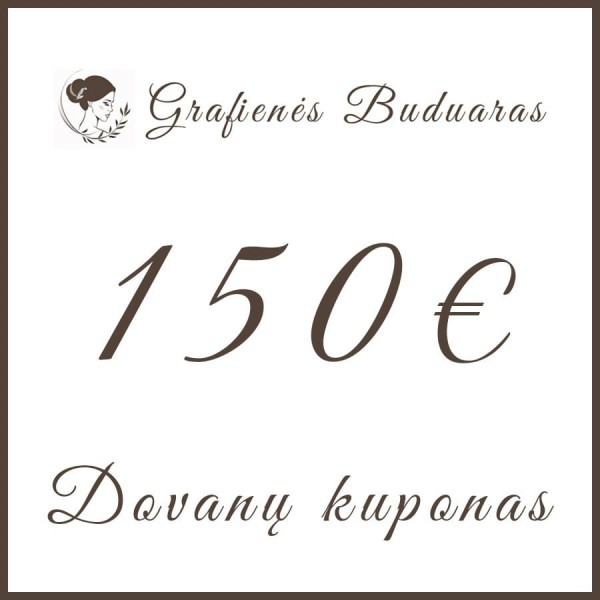 Dovanų kuponas - 150€ vertės