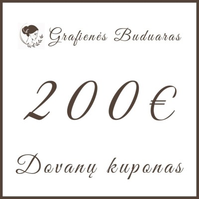 Gift voucher - worth €200