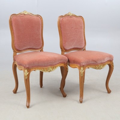 Rococo style chairs