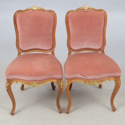 Rococo style chairs