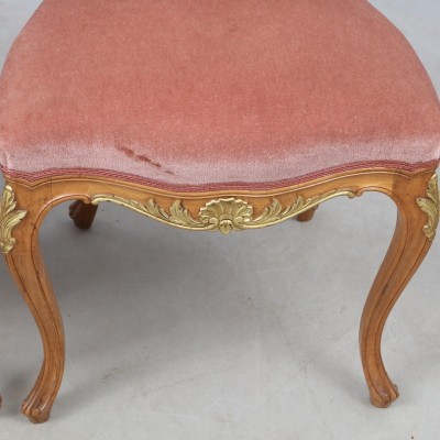Rococo style chairs