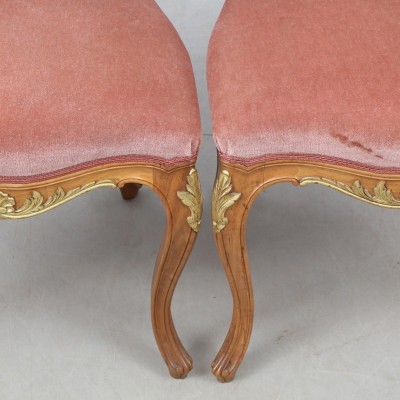 Rococo style chairs