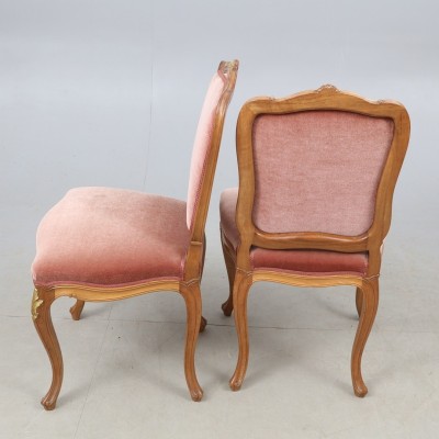Rococo style chairs