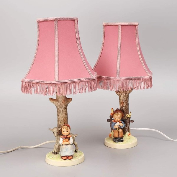 "Goebel" table lamps