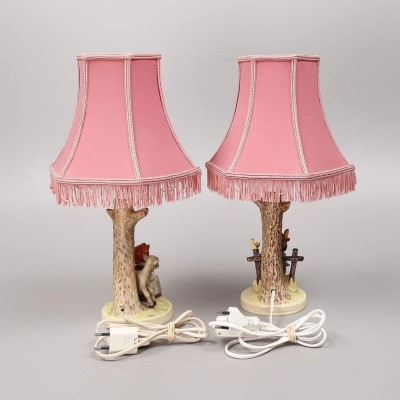 "Goebel" table lamps