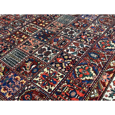 Hand-knotted Fields Bakhtiar Persian rug