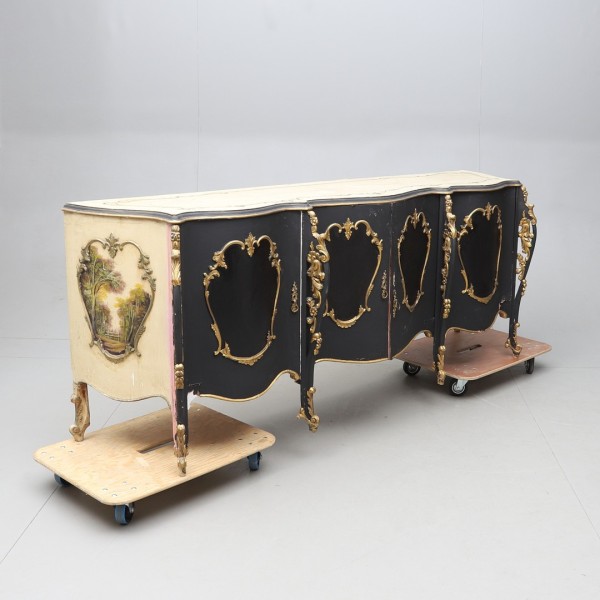 Rococo style chest of drawers