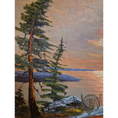Painting "Hut in the Forest"