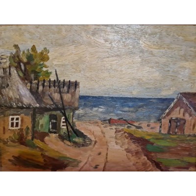 Painting "Fishing Village"