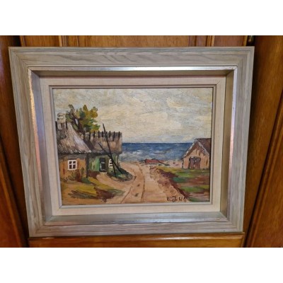 Painting "Fishing Village"