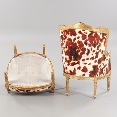 LOUIS XVI style Bergeres