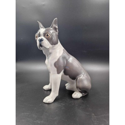 Collectible Bing Grondahl statue "Boston Terrier"