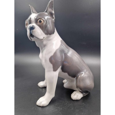 Collectible Bing Grondahl statue "Boston Terrier"