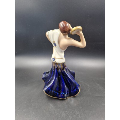 Collectible Royal Dux porcelain statuette