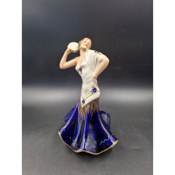 Collectible Royal Dux porcelain statuette