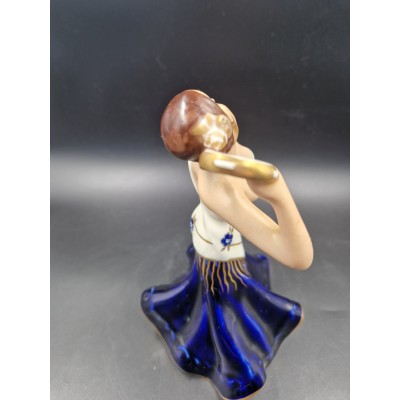 Collectible Royal Dux porcelain statuette
