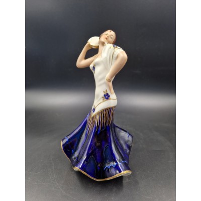 Collectible Royal Dux porcelain statuette