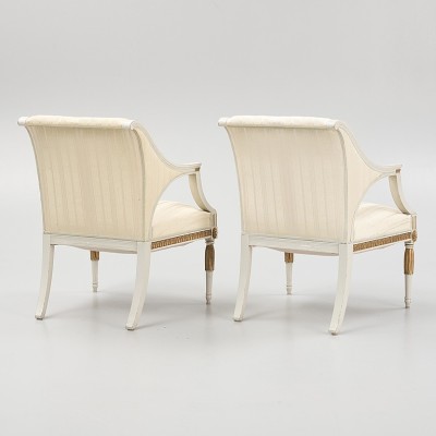 Luxurious Late Gustavian living room set